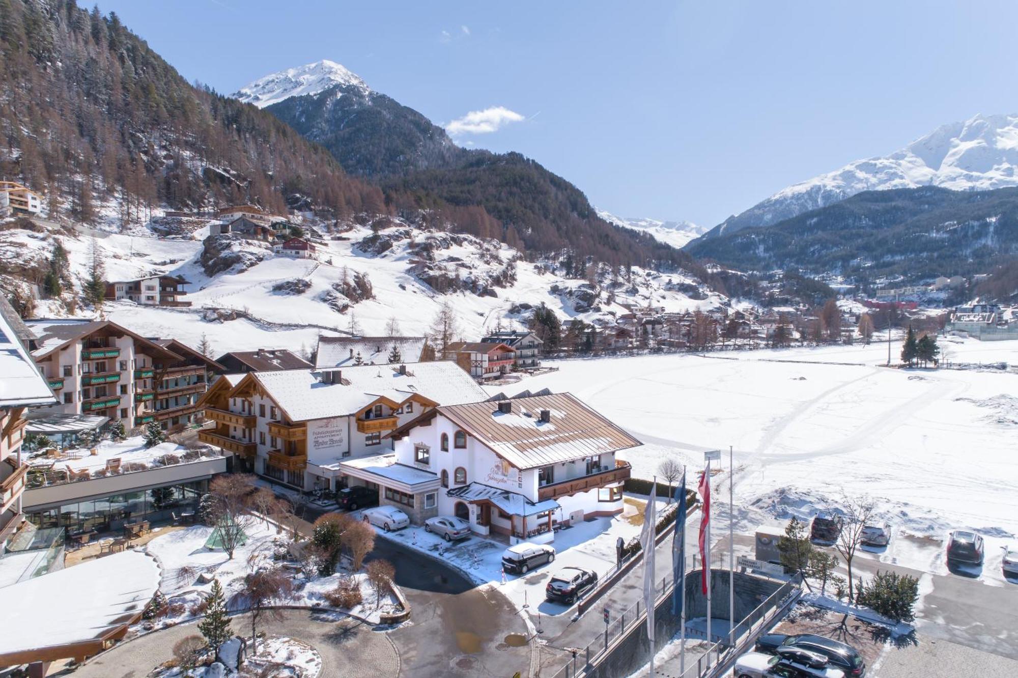 Garni Vierjahreszeiten Solden Bagian luar foto